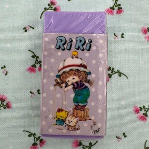 Vintage Hinodewashi Purple “RiRi” Eraser From Japan!!!